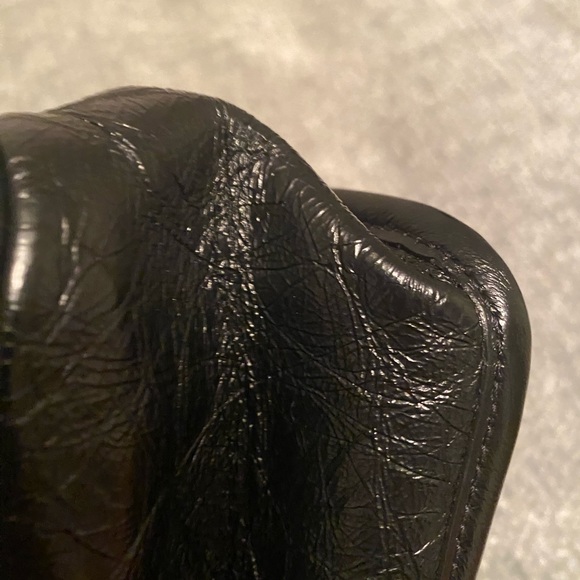 YSL Medium Saint Laurent crinkle calf Flap bag - Picture 10 of 15